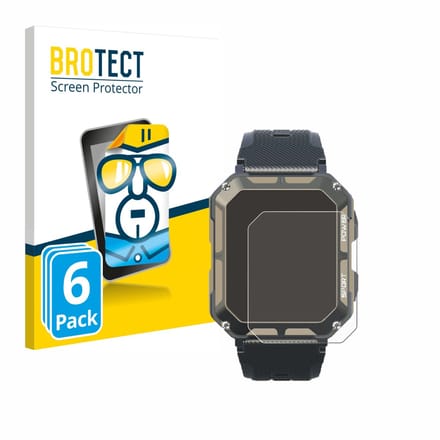 BROTECT - Screenprotector voor Blackview C20Pro 1.83" - Folie Beschermfolie transparant 6 Stuks