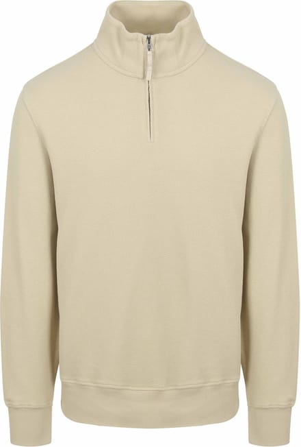 Gant Half Zip Trui Ecru - Maat 3XL - Heren - Pullovers