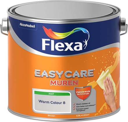 Flexa - Easycare Muren - Warm Colour 8 - Mengverf - 2,5 L
