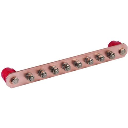 DEHN 472227 PAS I 8AP M10 CU Schroefklemblok 39 kA 1 stuk(s)