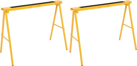 VOREL Set van 2 schragen opvouwbaar - max 200kg - antislip