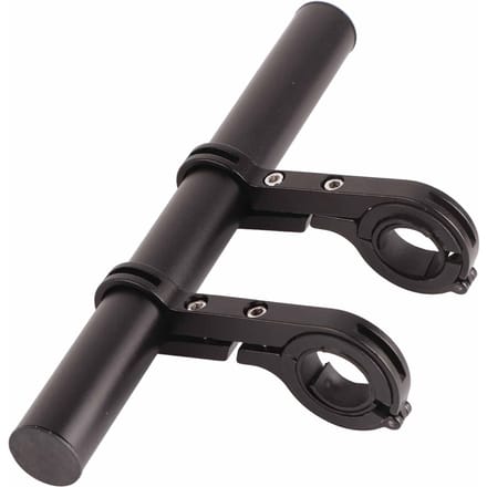 20CM Extendeur de Guidon de Vélo Multifonctionnel en Alliage d'Aluminium Support d'Extension Chronomètre de Vélo gray