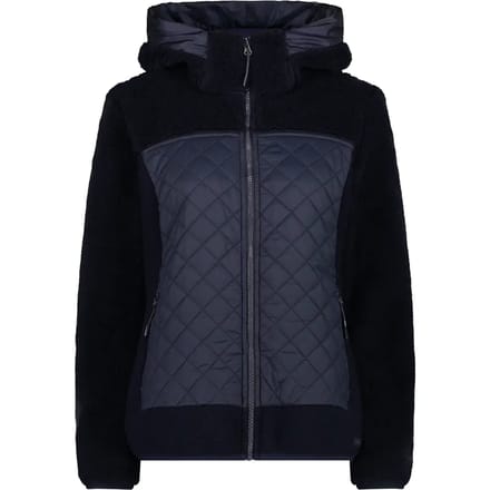 Wooltech hoodie dames CMP Teddy Fur effect