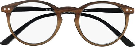 SILAC - Wood&black 7602 - Leesbrillen vrouwen en mannen Sterkte +5.00