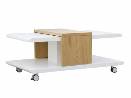 Salontafel Julia op wieltjes 66 x110 cm