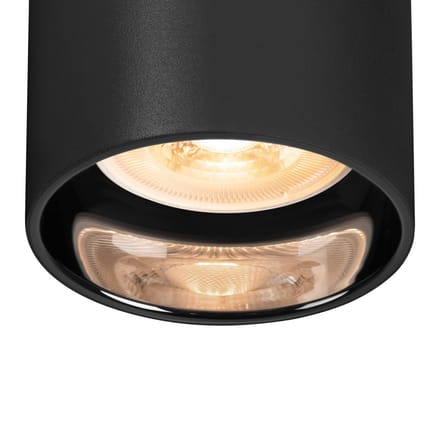 SLV Asto Aluminium Spot Zwart | Geschikt voor 2x GU10.