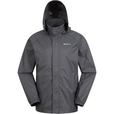 Mountain Warehouse Heren Pakka II Waterdichte Jas (Grijs)