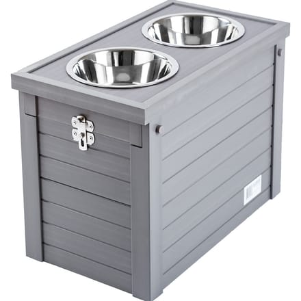 Kerbl Pet ecoFLEX® Voerbakstandaard 2x 1,2l, L54 x B30 x H39,5 cm