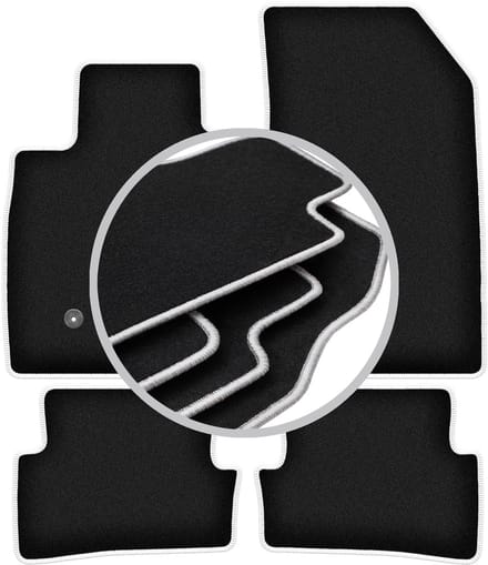CARLUX-SILVER automatten voor: Reault Thalia II sedan (2008-2013)