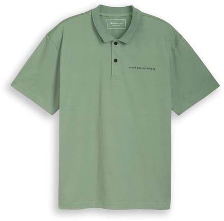 Tom Tailor Denim - Relaxed fit poloshirt van katoen - Maat L - Sea Spray
