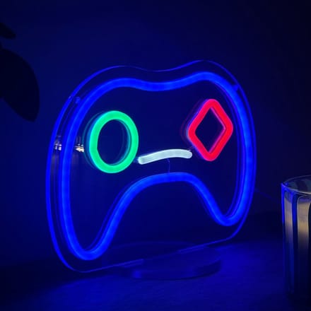 Neon Lamp - Game Controller - Staand - Dimbaar - USB - Tafellamp - Neon Sign - Neon Verlichting - Neon Led Wandlamp