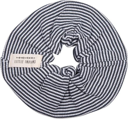 Little Indians Scrunchie Meisjes 8,5 Cm Katoen Wit/blauw