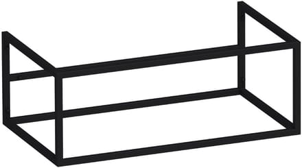 Brauer Believe - Onderkast - 80 cm - excl. Bodemplaat - Mat Zwart