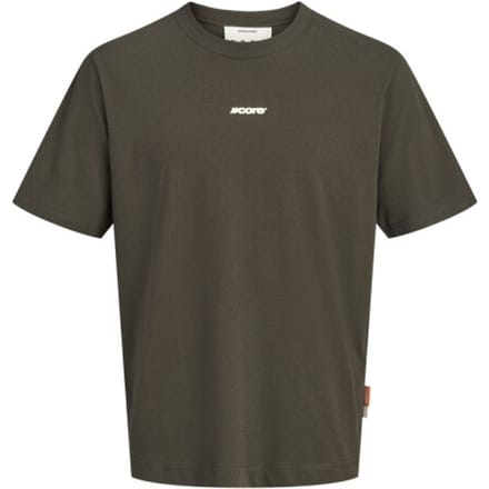 Jack & Jones Jcoclub back script tee ss crew neck sn antraciet