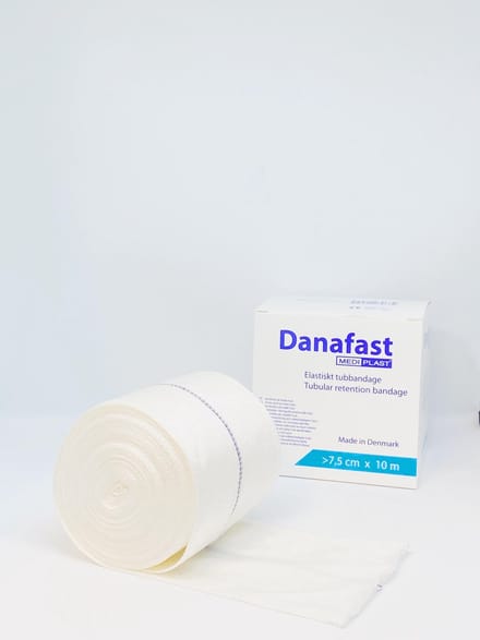 Danafast Buisverband 7,5 cm x 10 m - Benen , Armen en dijen