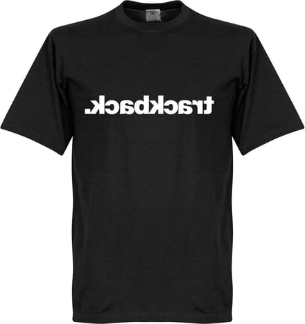 Trackback T-shirt - Black/White - S