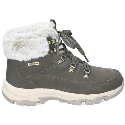 Skechers TREGO - SNOW WORRIES Dames Wandelschoenen - Olive