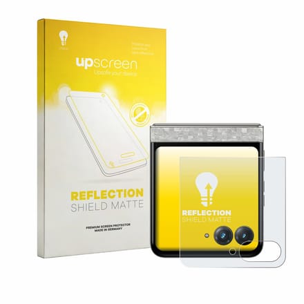 upscreen - Screenprotector voor Motorola Razr 70 (Achterdisplay) - Folie Beschermfolie anti glare matte