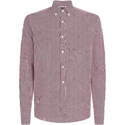 Tommy Hilfiger Tommy knit stripe shirt rouge