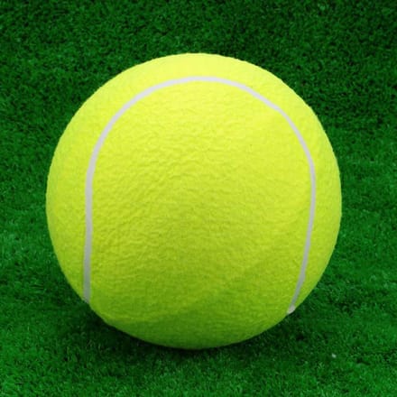 9.5  Oversized Reuze Tennisbal voor Kinderen Volwassenen yellow