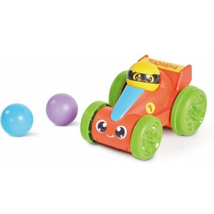Tomy Pop 'n Go Racer Rood Leerzame spellen Voertuigen Speelgoedauto's voor peuters en kleuters