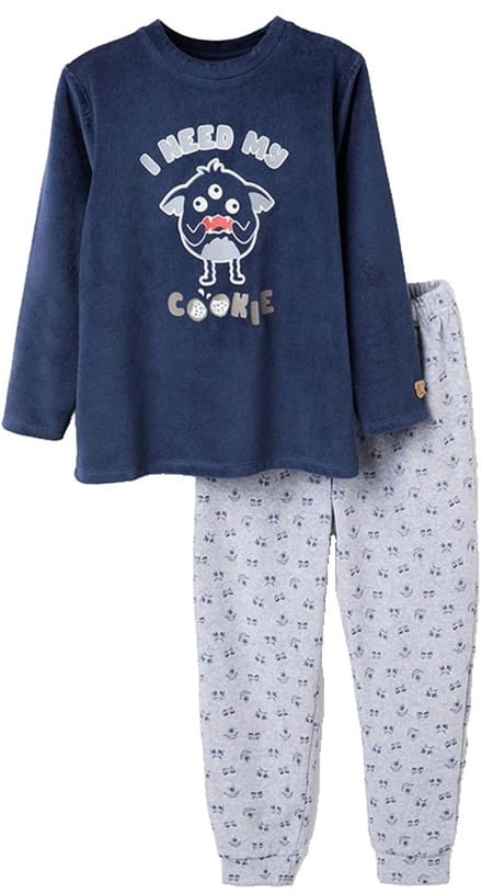 Zippy 3107439701 Pyjama Met Lange Mouwen Blauw 7-8 Years Jongen