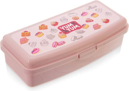 Lunchbox Roze 500 ml - Bento Box - Broodtrommel