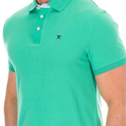 Herenpolo met korte mouwen en reverskraag HM561798