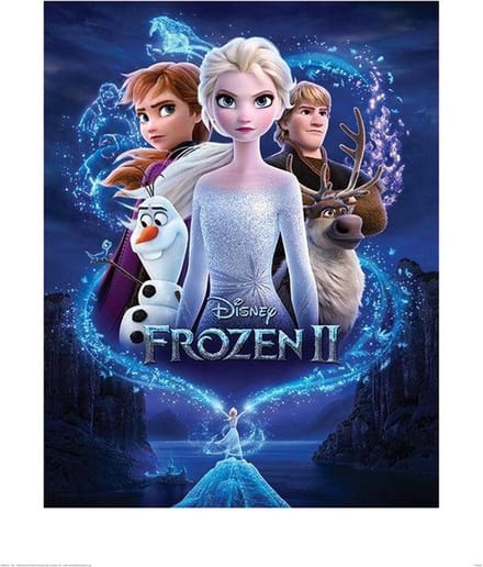 Pyramid Poster - Frozen Magic - 50 X 40 Cm - Multicolor