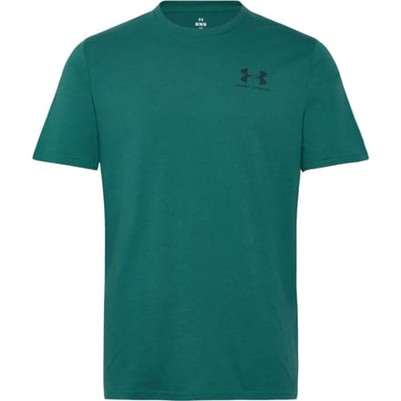 Under Armour Heren Sportstyle Borstlogo T-Shirt (Groen)