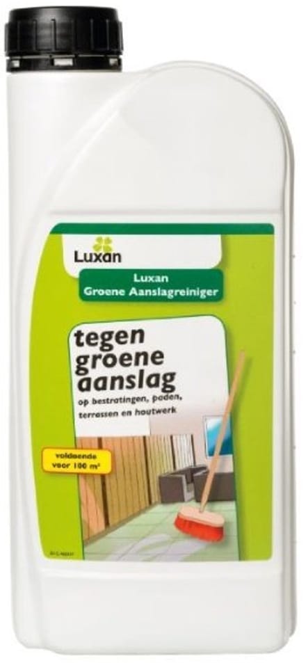 Luxan Groene Aanslagreiniger (1000 ml/100 m²) - Effectieve Groene Aanslagreiniger