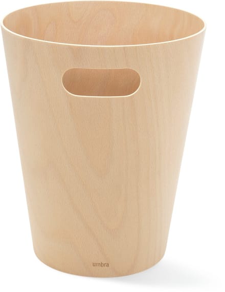 Umbra Woodrow-prullenbak met capaciteit van 7,5 liter