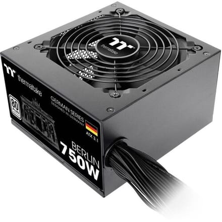 Thermaltake Berlin power supply unit Voeding - 750 Watt - ATX - 80 Plus ja
