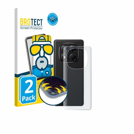 BROTECT - Screenprotector voor Xiaomi Redmi Note 14 Pro 4G (Achterkant) - Folie Beschermfolie matte volledig dekking 2 Stuks