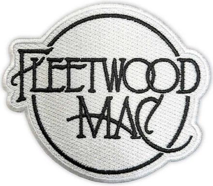 Fleetwood Mac - Classic Logo Patch - Wit