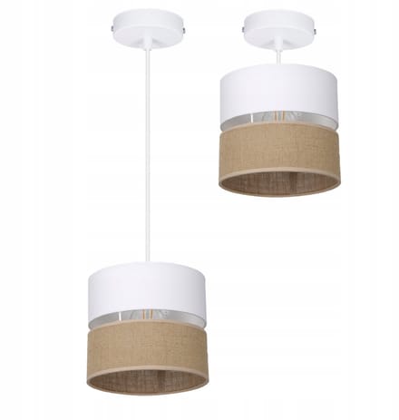 Scandinavische Boho Hanglamp The Duo - Natuurlijk Design