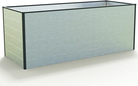 119 x 99 x 77 cm Moestuinbak Standard Christina, Aluminium (geanodiseerd)