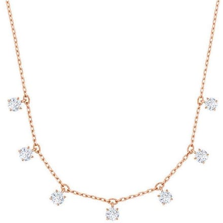 Swarovski Attract Kettingen Dames Roségoud 5380061 Rose Gold|F beige