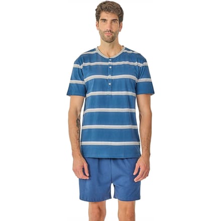 Heren Zomerse Korte Mouwen Pyjama JJB21