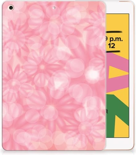Apple iPad 10.2 | iPad 10.2 (2020) | 10.2 (2021) Siliconen Hoesje Spring Flowers