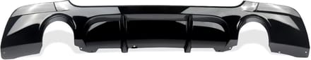 Bodykit Striker - Glanzend Zwart Bodykits - Voor BMW 3 Serie E92 E93 330i M Sport - Auto accessoires - Bumper Achterbumper Diffuser Lip