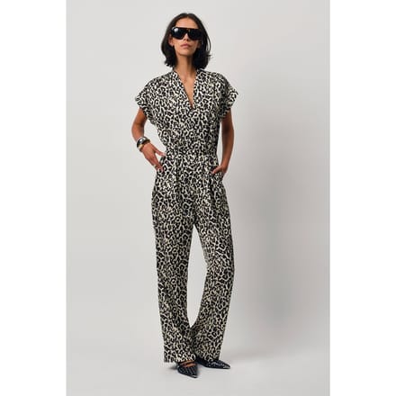 Dante6 Oyana Leopard Printed Jumpsuit Multicolour Größe: 38 | Jumpsuits Outlet | Damen