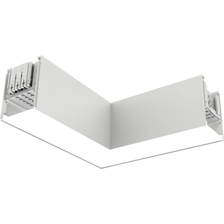 The Light Group SLC LED-hoekmodule Click L, AC, aansluiting links, wit