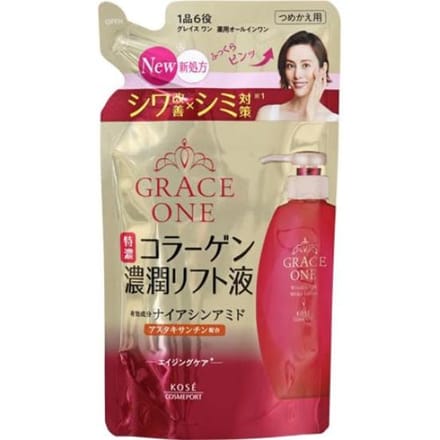 Kose - Grace One Wrinkle Lift Milky Lotion 200ml Refill