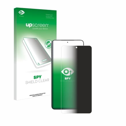 upscreen - privacy screenprotector voor Xiaomi Poco F6 Pro - Folie Beschermfolie Blauwlichtfilter