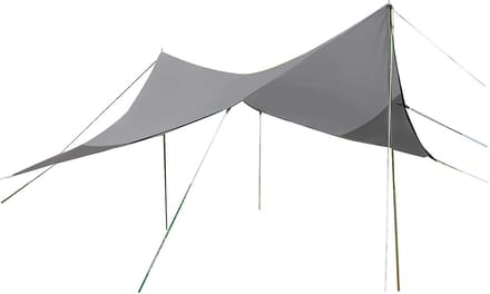 Bo-Camp - Tarp - Travel ruit - 4-Hoekig - 5x5 Meter