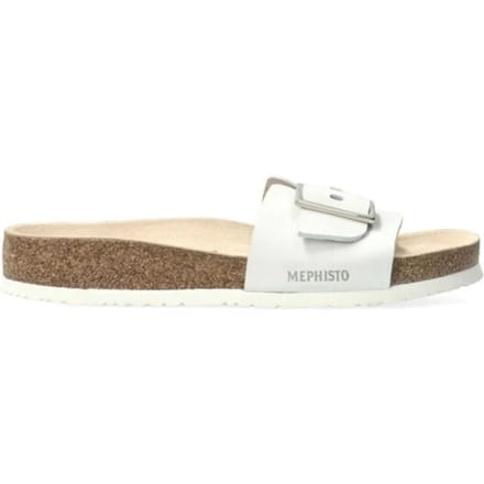Mephisto Mabel - dames slipper - Wit - maat 35 (EU) 2.5 (UK)