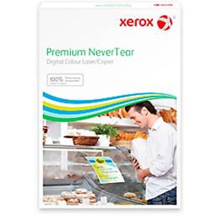 Xerox Premium NeverTear polyesterfolie, 95 µm, mat wit, DIN A3-formaat, 100 vellen
