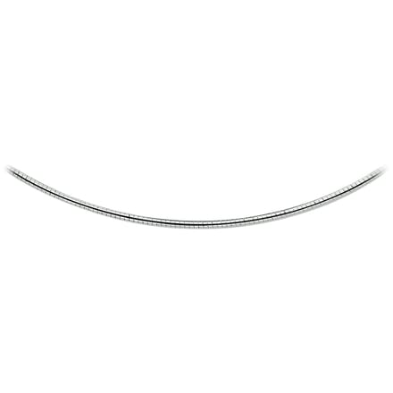 Collier Omega Rond 2,0 Mm