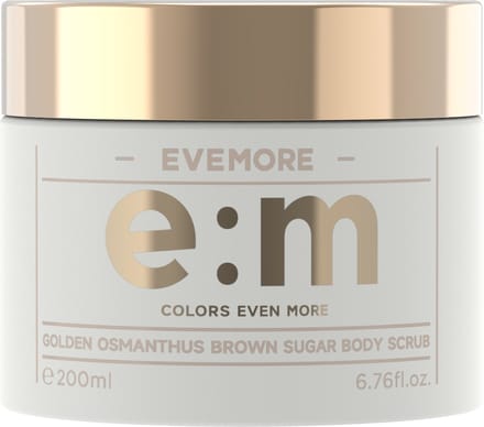 EVEMORE Golden Osmanthus Brown Sugar Body Scrub 200g - Douchescrub